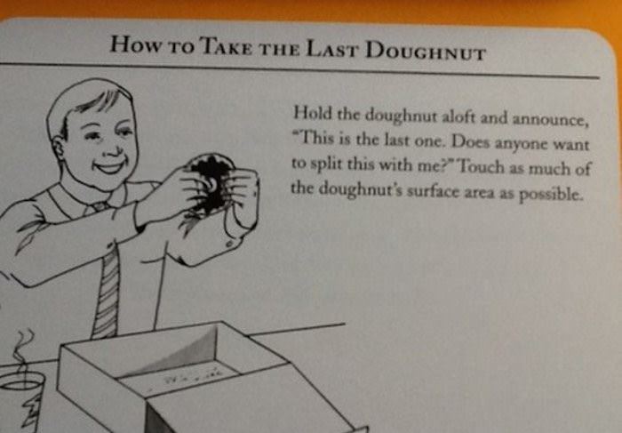 how to take the last doughnut funny picture