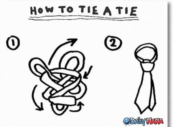 How to Tie a Tie