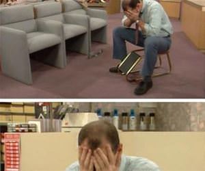 how working on saturdays feels funny picture