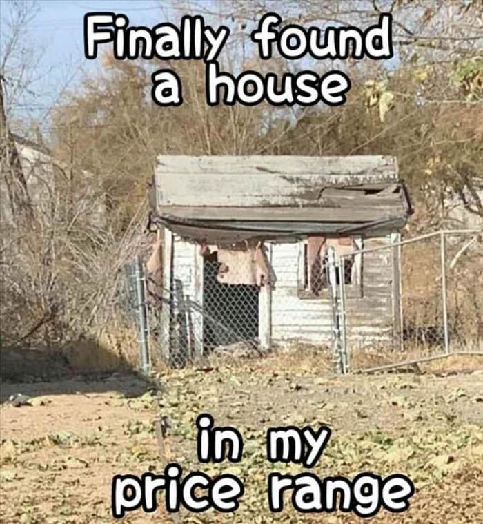 i finally found a house