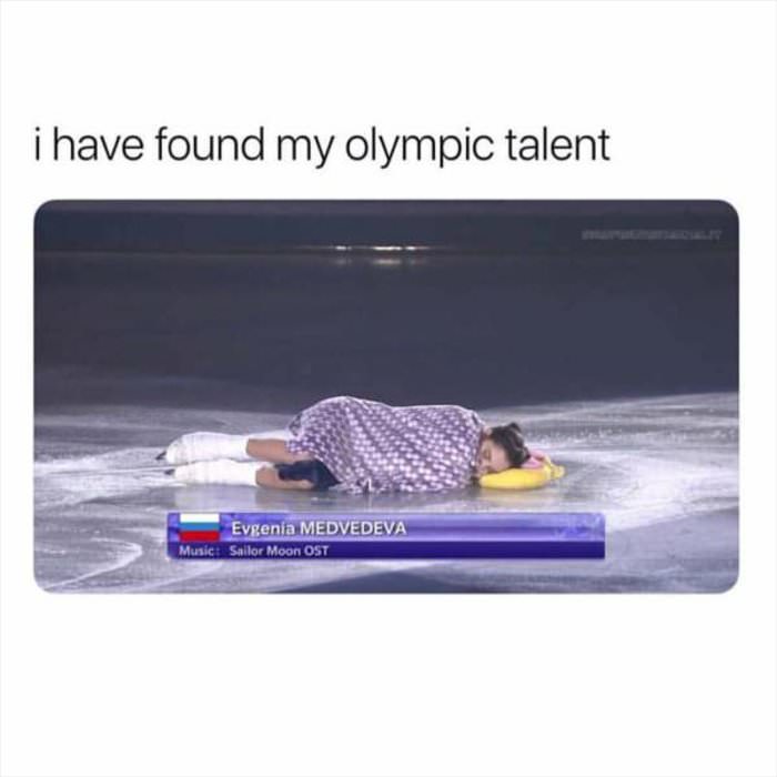 i found my olympic talent
