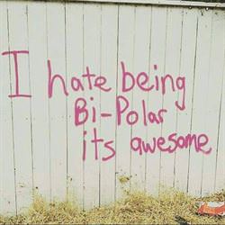 i hate being bi polar
