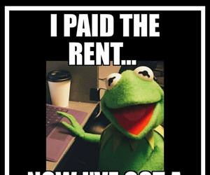 i paid the rent