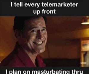 i tell them up front