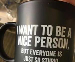 i want to be a nice person ... 2