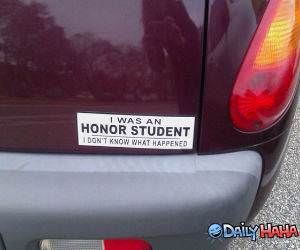 Honor Student funny picture