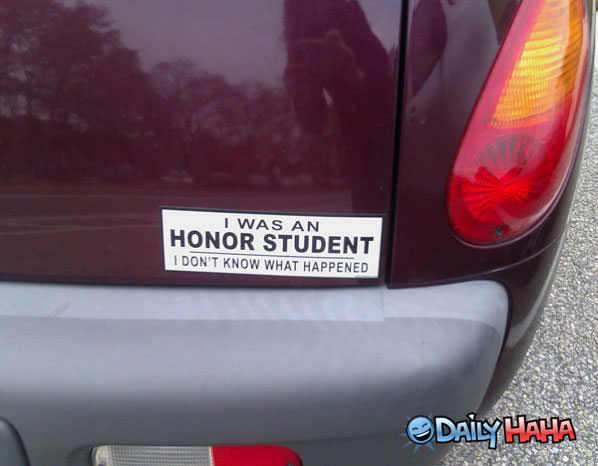 Honor Student funny picture