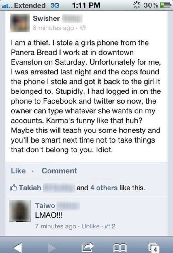 i am a thief funny picture