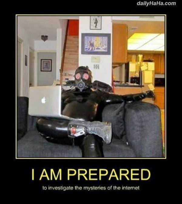 i am prepared funny picture