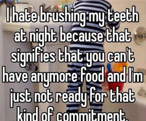i hate brushing at night funny picture
