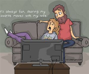 i love sharing my favorite movies funny picture