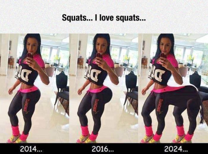 i love squats funny picture