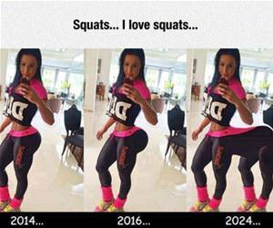 i love squats funny picture