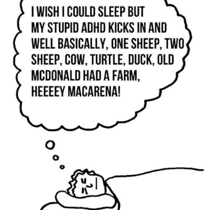 i wish i could sleep but funny picture