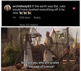 if the earth was flat