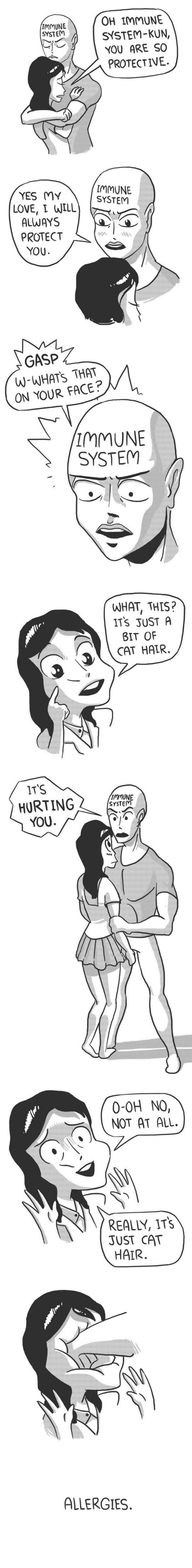 immune system funny picture