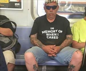 in memory of when i cared