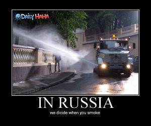 Smoking In Russia