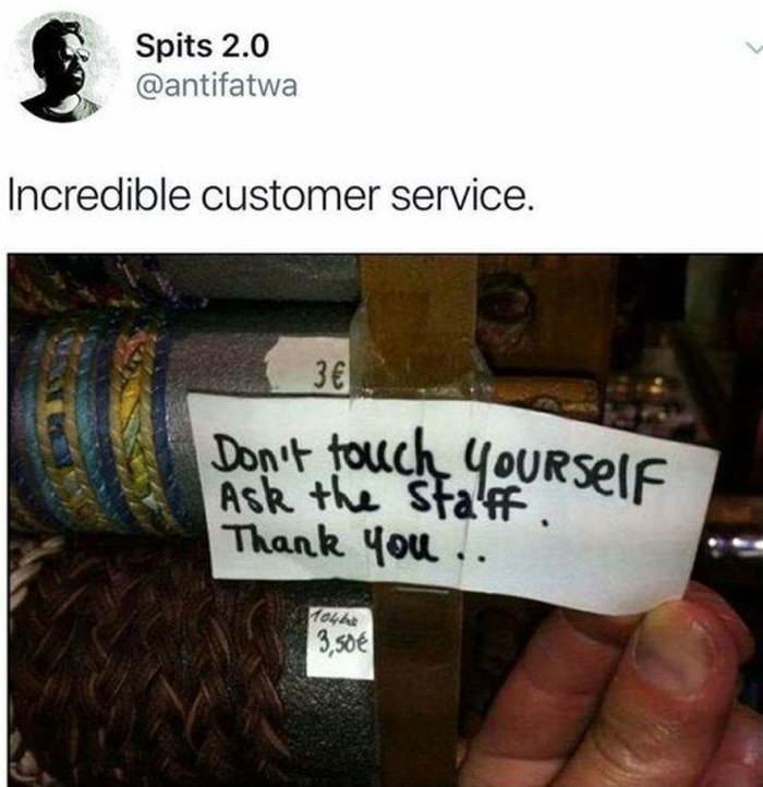 incredible customer service