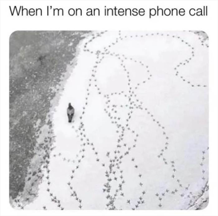 intense conversation