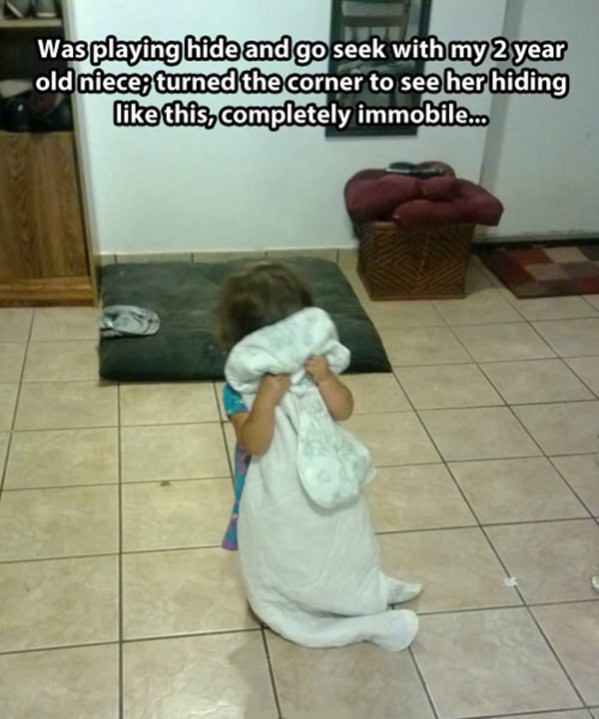 Intense Game of Hide and Seek funny picture