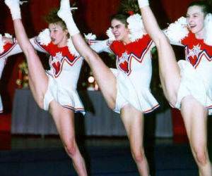 Intense Cheerleaders