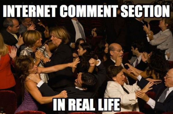 Internet Comment Sections funny picture