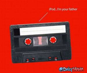 iPods Father funny picture