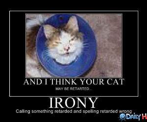 Irony funny picture