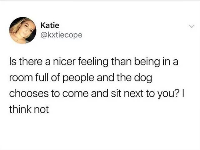 is there a nicer feeling