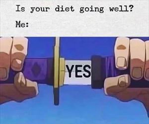 is your diet going well