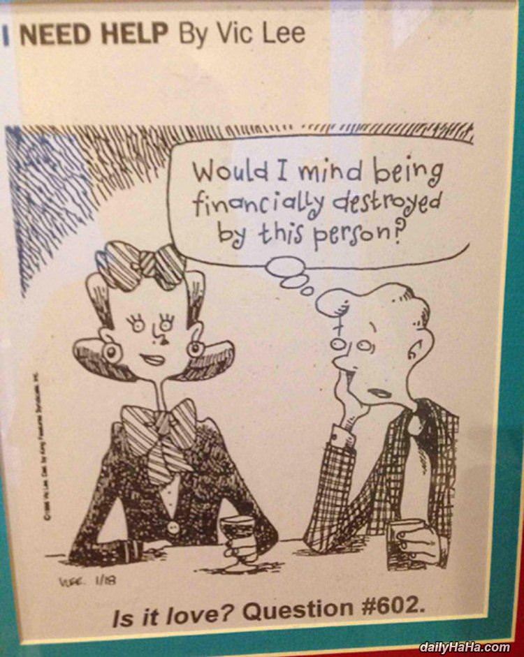 is it love funny picture