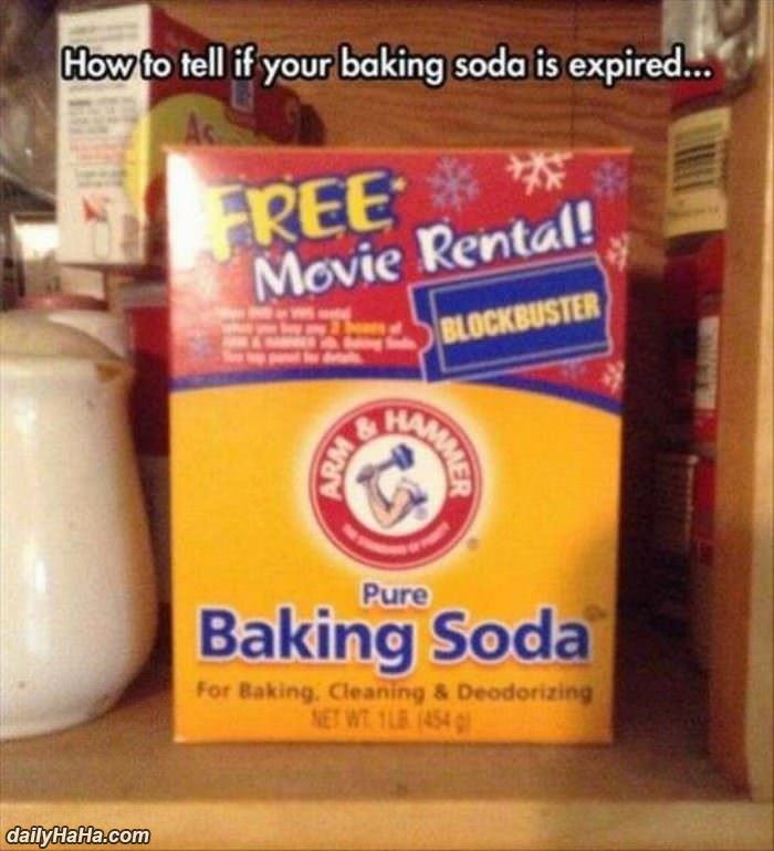 is the baking soda expired funny picture