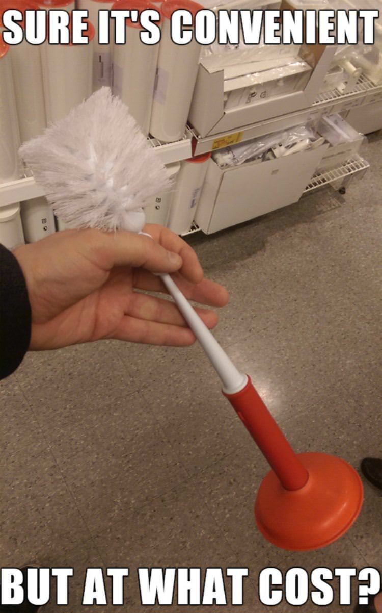 its convenient funny picture