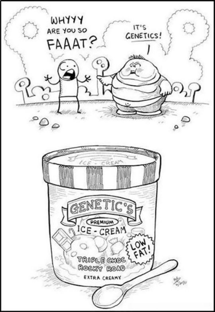 its genetics funny picture