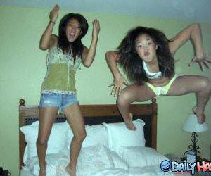 Jumping Asian Girls