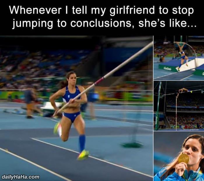 jumping to conclusions funny picture