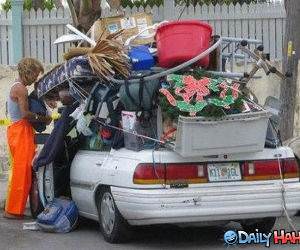 Junk Delivery Car