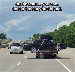 just because you can ... 2