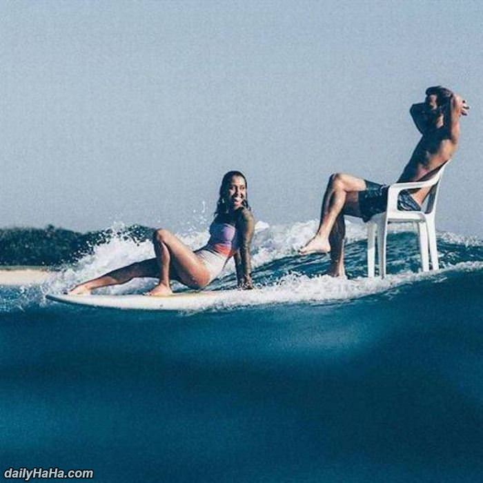 just a regular day of surfing funny picture