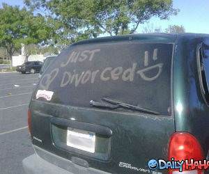 Just Divorced funny picture
