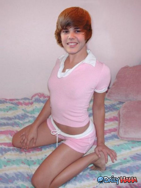 Justina Bieber funny picture