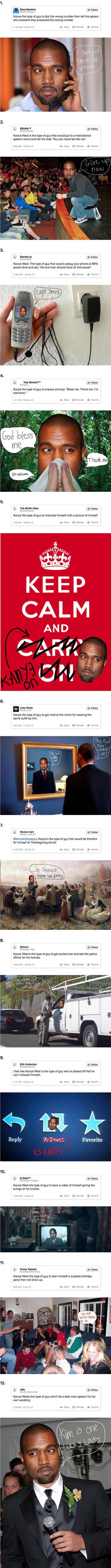 kanye is that kind of guy funny picture