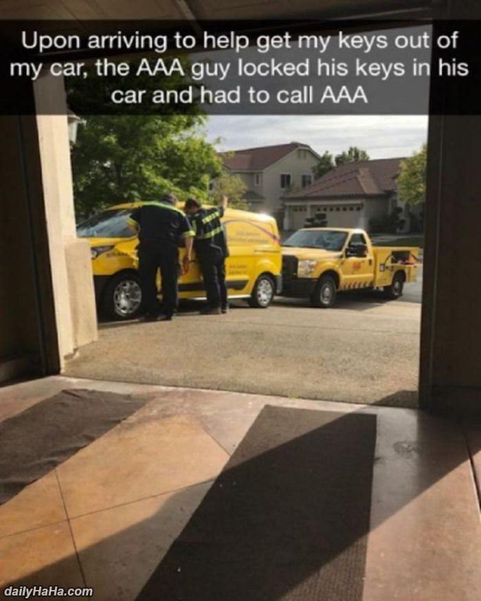 keys locked in funny picture