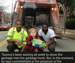 kid loves garbage funny picture