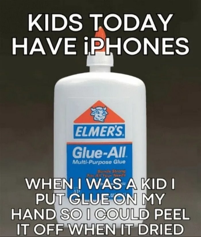 kids have iphones