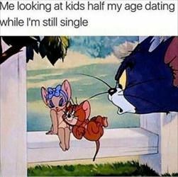 kids that are half my age