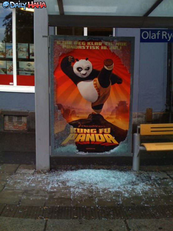 Kung Fu Panda Sign
