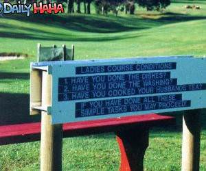 Ladies course Rules