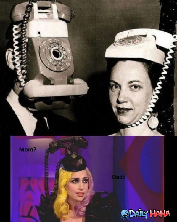 Lady Gagas Parents funny picture